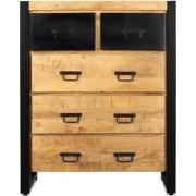 Benoa Bas 5 Drawer Chest 90 cm