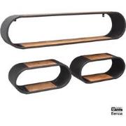 Benoa Elgin Oval Wall Hanger Set Of 3