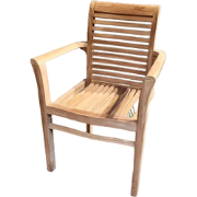 Benoa Akutan Wooden Stacking Chair