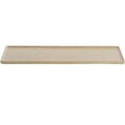 Light&living Schaal 49x19x1 cm MAES zand+licht bruin gespikkeld