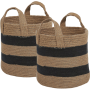 Beliani GEREDE - Mand-Beige-Jute