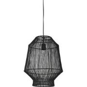 Light &amp; Living - Hanglamp Vitora - 37x37x46 - Zwart