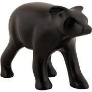 Ornament Bear - Zwart - 15x7x10.5cm