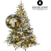 Excellent Trees® LED Otta Witte Kerstboom met Sneeuw en Verlichting 18...