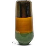 Villa Pottery  Andes vaas Goud Geel Groen - 20x44