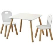 Stevige Kindertafel set met Stoeltjes - Tekentafel Kinderen