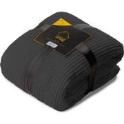 Zydante Home® - Kids Cape - Corduroy Rib - Grijs - 100x130 cm