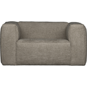 WOOOD Bean Fauteuil - Stof - Travertin - 74x146x98