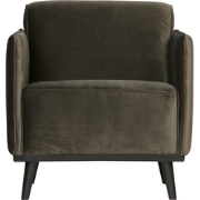 BePureHome Statement Fauteuil Met Arm - Polyester - 77x72x93