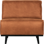 BePureHome Statement 1-Zits Element - Eco Leer - Cognac - 77x79x93