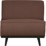 BePureHome Statement 1-Zits Element - Bouclé - Coffee - 77x79x93