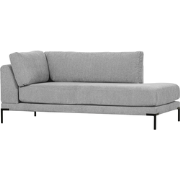 vtwonen Couple Lounge Element  - Polyester - Lichtgrijs - 89x100x200