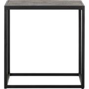 MUST Living Side table Harmony square,42x40x40 cm, black powder coated...