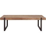 DTP Home Coffee table Beam rectangular,35x120x80 cm, 6 cm recycled tea...