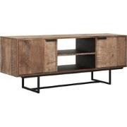 DTP Home TV stand Odeon No.2, 2 doors, 2 open racks,60x150x40 cm, recy...