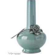 Villa Pottery  Brigitte Vaas Groen - 18x18x30.7
