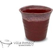 Villa Pottery  Rode pot Cote D'Azur - 14x14