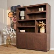 Starfurn Vakkenkast Brussel Walnut XL | 160 cm