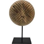 Houten Ornament op voet M