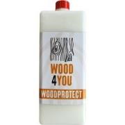 Wood4you - Bartafel Douglas met kolompoot 74x74 cm