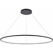 ANNU LED Pendel 1 ring 64W 2240Lm SMD 3000K dimbaar Ã¸1200mm zwart X