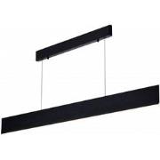 PURE LED pendel lang 120cm 26W zwart