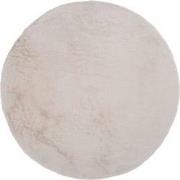 Vloerkleed Velluto Beige - Rond ø160 cm