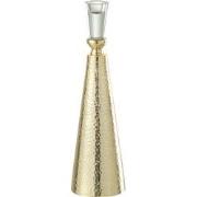 J-Line - Kandelaar Tape Aluminium/glas Goud/transparant Large - 8.3x8....