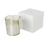 J-Line - Geurkaars M-chic Glas Zilver Medium - 15x15x15cm