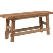 MUST Living Bench Tuscany,45x100x29 cm, rustic recycled teakwood, top ...