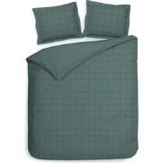 Heckett & Lane Dekbedovertrek Diamante Mineral Green 240 x 200 220 cm ...