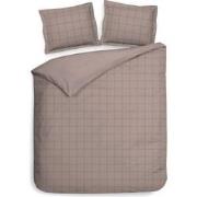 Heckett & Lane Dekbedovertrek Diamante Rose Tan 200 x 200 220 cm + 2 s...