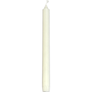 Rustik Lys - Stearine dinerkaars 2,2 x 28 cm wit