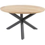 Taste Prado Dining Tafel Teak Antracite dia. 130 cm