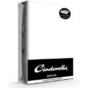 Cinderella Topper Hoeslaken Satijn White-80 x 210 cm