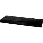 Wandplank Pure Zwart Mangohout 40 cm