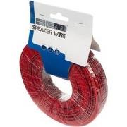 Luidsprekerkabel rood/zwart 2 x 0.50 mm2 100 m