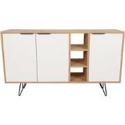 Buffet 3 nissen en 3 deuren L142 cm - Clara