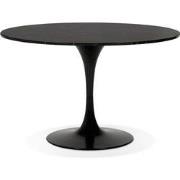 Ronde eettafel WITNEY zwart