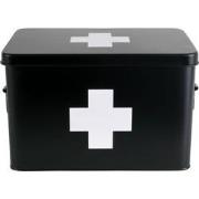 Present Time - Medicijnbox Cross Large - Zwart