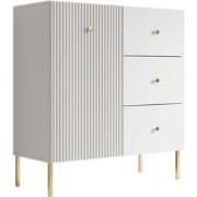 Meubella Dressoir Vermont - Wit - 90 cm