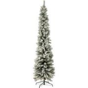 J-line - Kerstboom Plastiek Small Model Besneeuwd Groen Large - 57x57x...