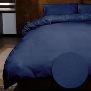 Emboss Dekbedovertrekset Crocodile - Donkerblauw - 140x220 + 1*60x70 c...