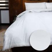 Emboss Dekbedovertrekset Rainbow - Wit - 140x220 + 1*60x70 cm