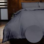 Emboss Dekbedovertrekset Rainbow - Antraciet - 200x220 + 2*60x70 cm