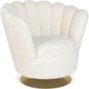 BOLD MONKEY Mother Of All Shells Lounge Chair Teddy Natural