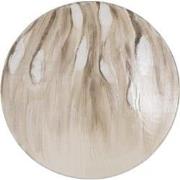 PTMD Maran Beige Shiny Iron Wall Panel Round S