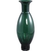 PTMD Nory Green Glass Bulb Vase Round Long