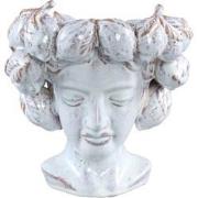 PTMD Alani White Glazed Ceramic Statue Of Women Head A