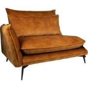 PTMD Flow Sofa Arm Left Adroa Gold KD
